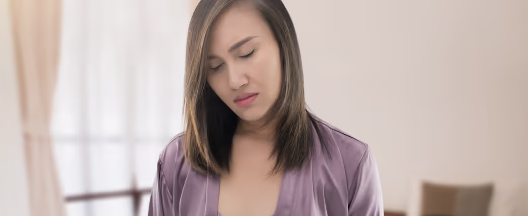 Woman sleepwalking