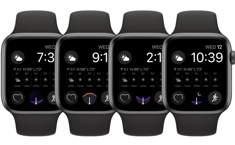 RISe app on watch predicting circadian rhythmn